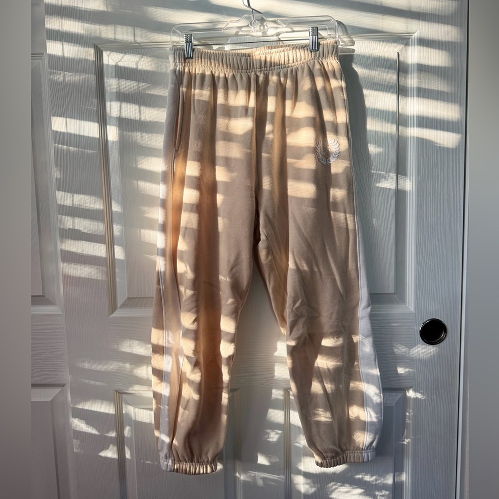 PINK Victoria's Secret Cream Joggers